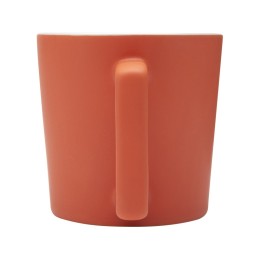 Cali Керамическая кружка объемом 370 мл с матовой отделкой - Оранжевый