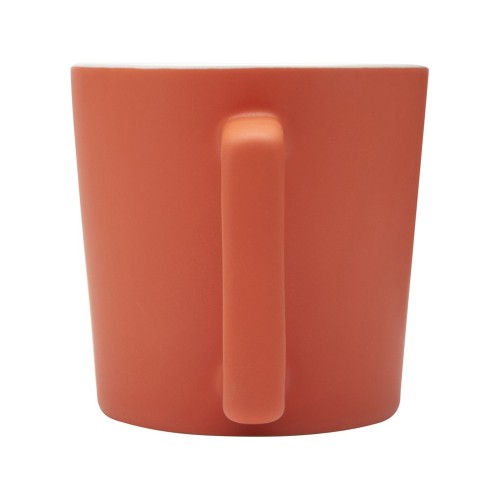 Cali Керамическая кружка объемом 370 мл с матовой отделкой - Оранжевый