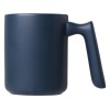 Кружка матовая с прямой ручкой "Axio", 360 мл, темно-синий