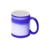 Кружка-хамелеон Magic матовая, синий/белый (P)