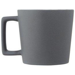 Cali Керамическая кружка объемом 370 мл с матовой отделкой - Белый / Matted Grey