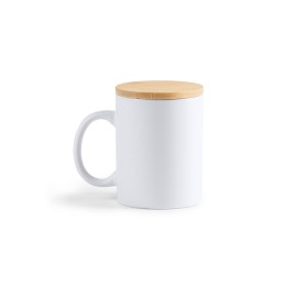 Керамическая кружка BERRY Eco line объемом 370 мл., белый