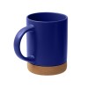 Кружка 450 мл с пробковым дном "Корк & Бон", глубокий синий