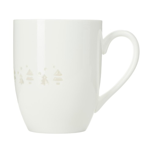 Кружка c прозрачной глазурью "Twinkling Trees"