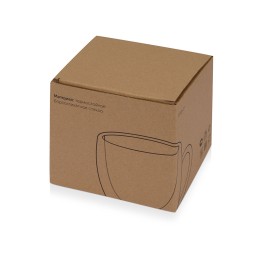 Кружка с двойными стенками «Mont Blanc» полукруглый, с ручкой 250 мл