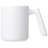 Кружка матовая с прямой ручкой "Axio", 360 мл, белый
