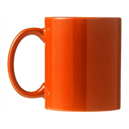 Кружка керамическая "Santos", оранжевый
