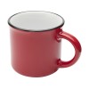 Bari керамическая кружка объемом 240 мл, красный
