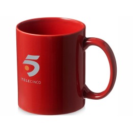 Кружка керамическая "Santos", красный