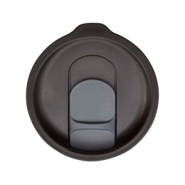 Кружка Nordia объемом 400 мл из переработанных материалов с двойными стенками, серый