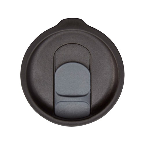 Кружка Nordia объемом 400 мл из переработанных материалов с двойными стенками, серый