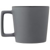 Cali Керамическая кружка объемом 370 мл с матовой отделкой - сплошной черный / Matted Grey