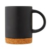 Neiva Керамическая кружка объемом 425 мл с пробковым основанием, черный