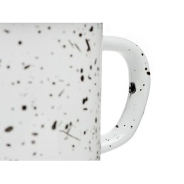 Кружка эмалированная в коробке, всплеск