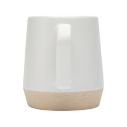 Dolce керамическая кружка объемом 300 мл с матовой отделкой, белый