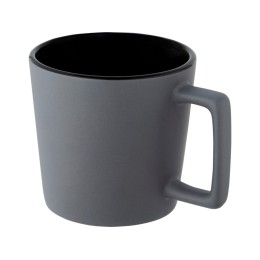Cali Керамическая кружка объемом 370 мл с матовой отделкой - сплошной черный / Matted Grey