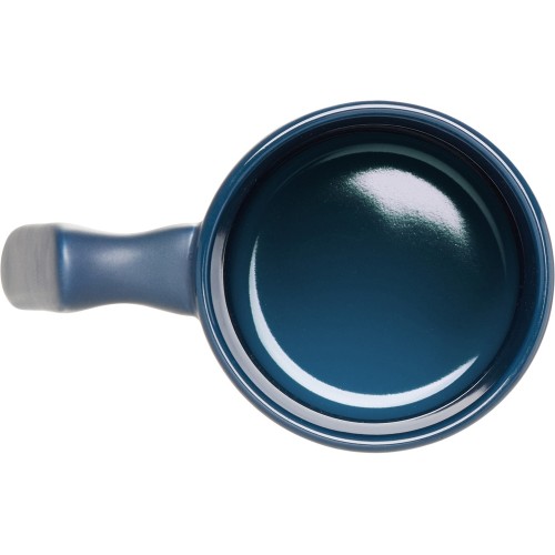 Кружка матовая с прямой ручкой "Axio", 360 мл, темно-синий