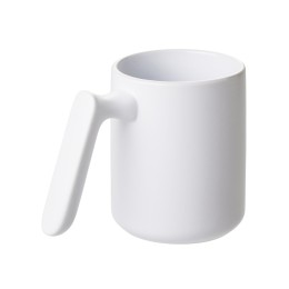 Кружка матовая с прямой ручкой "Axio", 360 мл, белый