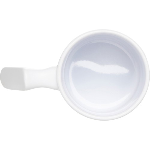 Кружка матовая с прямой ручкой "Axio", 360 мл, белый