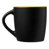 Керамическая чашка Riviera, черный/желтый