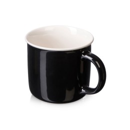 Кружка с каймой "Countryside M", черный 410ml