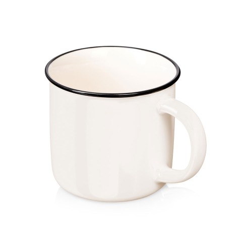 Кружка с каймой "Countryside M", белый 410ml