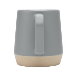 Dolce керамическая кружка объемом 300 мл с матовой отделкой, серый