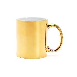 Кружка керамическая ZALA 350 мл, золотистый