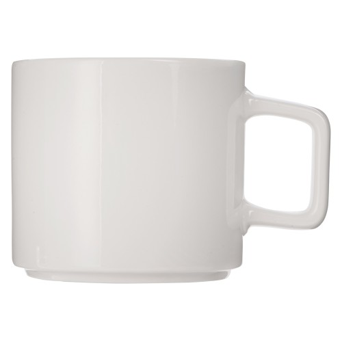 Кружка "Kerry", 410 мл, белый, с квадратной ручкой (Р)