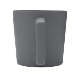 Cali Керамическая кружка объемом 370 мл с матовой отделкой - сплошной черный / Matted Grey