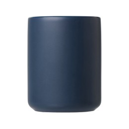 Кружка матовая с прямой ручкой "Axio", 360 мл, темно-синий