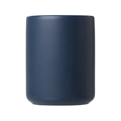 Кружка матовая с прямой ручкой "Axio", 360 мл, темно-синий