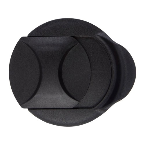 Фарфоровая кружка Pereira с бамбуковой внешней стенкой объемом 320 мл, черный глянцевый