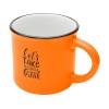 Bari керамическая кружка объемом 240 мл, оранжевый
