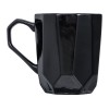 Кружка с гранями Amery, 310мл, черный глянцевый