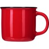 Кружка с каймой "Countryside M", красный 410ml