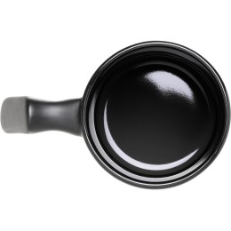 Кружка матовая с прямой ручкой "Axio", 360 мл, черный