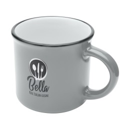 Bari керамическая кружка объемом 240 мл, серый