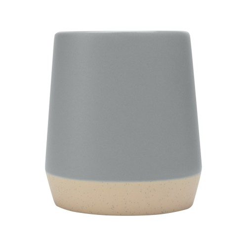 Dolce керамическая кружка объемом 300 мл с матовой отделкой, серый
