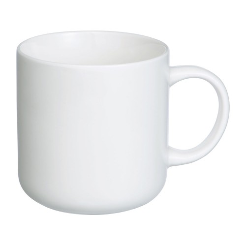 Кружка матовая Rita, 410мл, белый (Р)