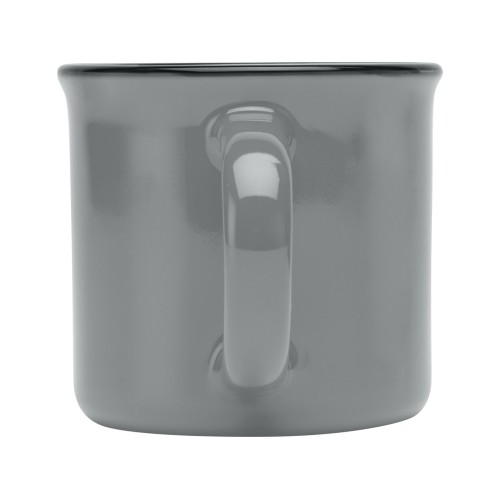 Bari керамическая кружка объемом 240 мл, серый