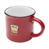 Bari керамическая кружка объемом 240 мл, красный