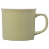 Матовая кружка Nancy 360 мл цветная снаружи, белая внутри, оливковый
