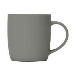 Кружка с покрытием soft-touch "Dalgona", серый