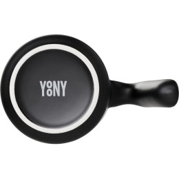 Кружка матовая с прямой ручкой "Axio", 360 мл, черный