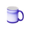 Кружка-хамелеон Magic матовая, синий/белый (P)