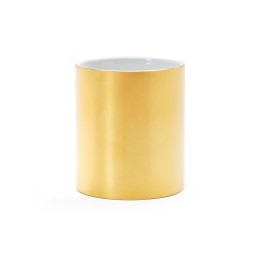 Кружка керамическая ZALA 350 мл, золотистый