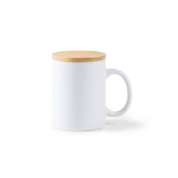 Керамическая кружка BERRY Eco line объемом 370 мл., белый