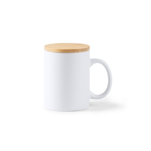 Керамическая кружка BERRY Eco line объемом 370 мл., белый