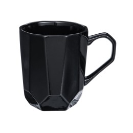 Кружка с гранями Amery, 310мл, черный глянцевый